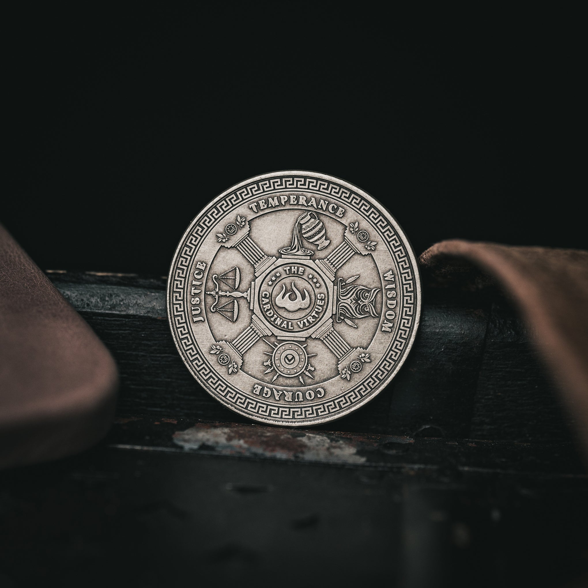 Stoic Virtues Coin