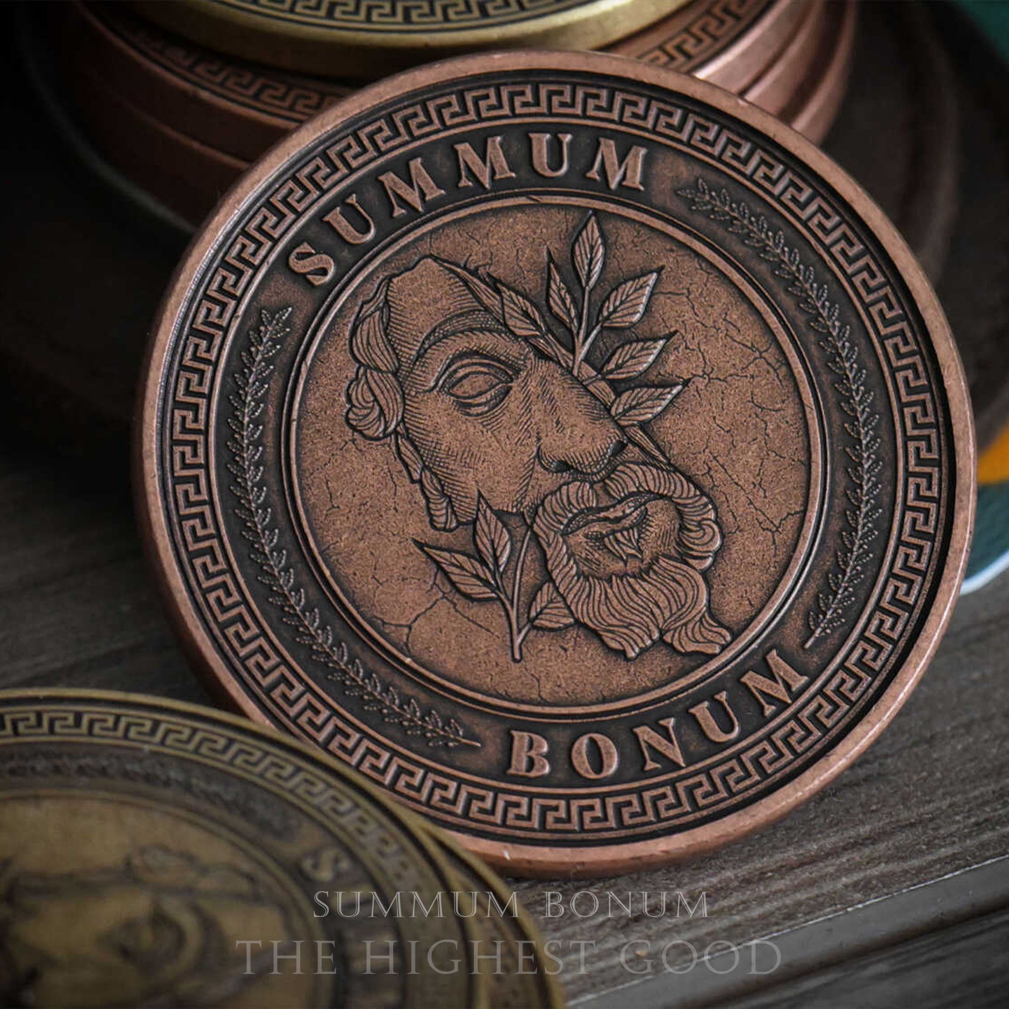 Stoic Virtues Coin