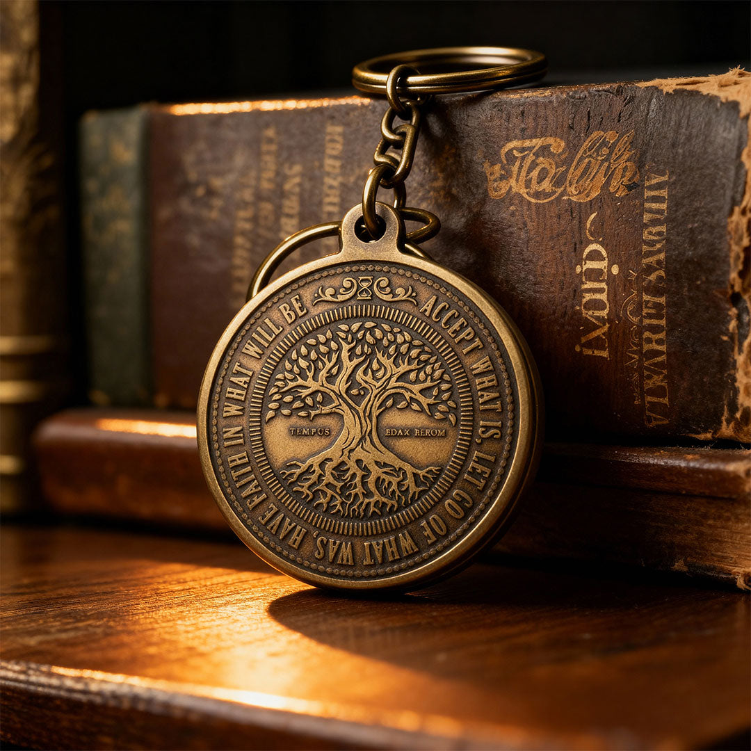 This Too Shall Pass Key Tag