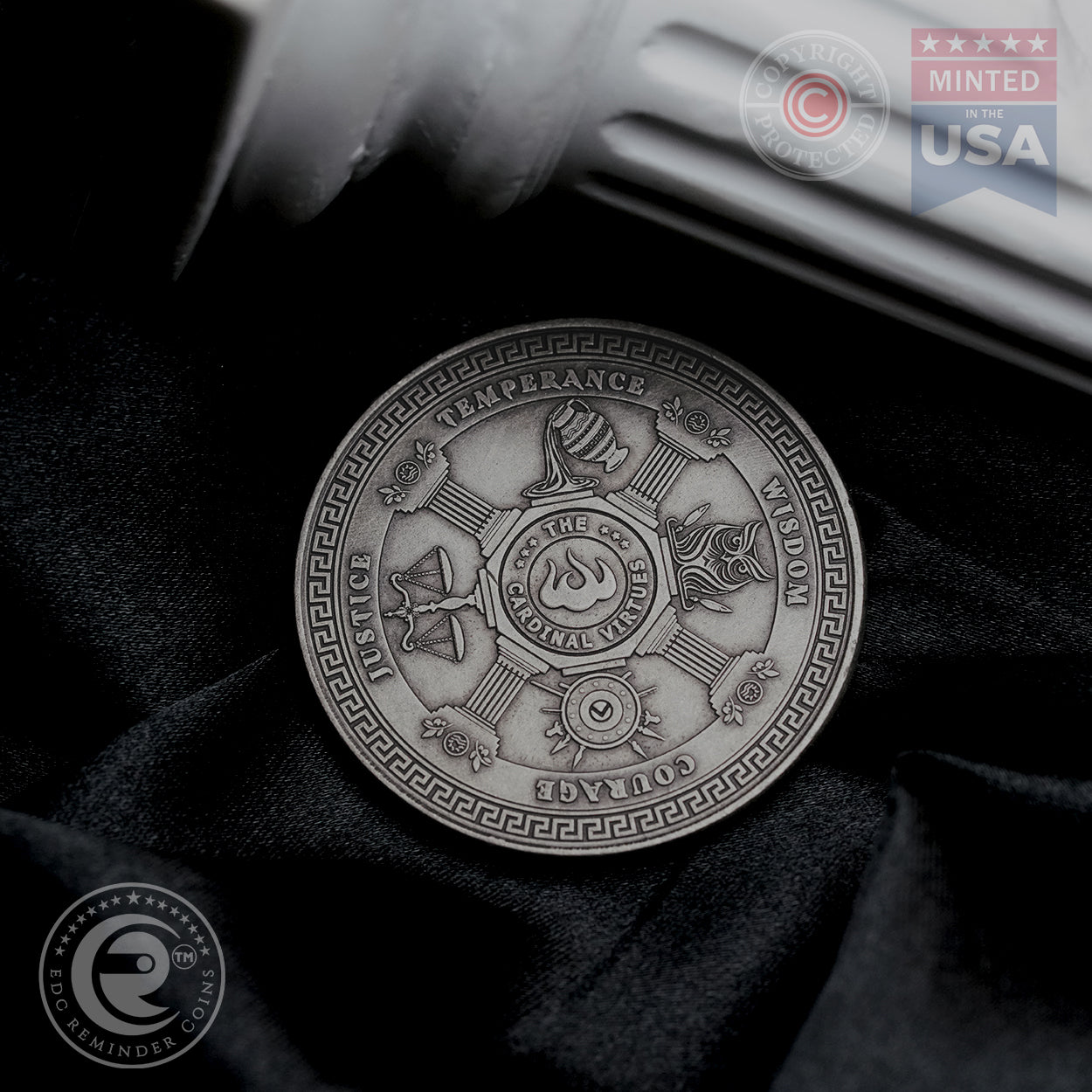 Stoic Virtues Coin