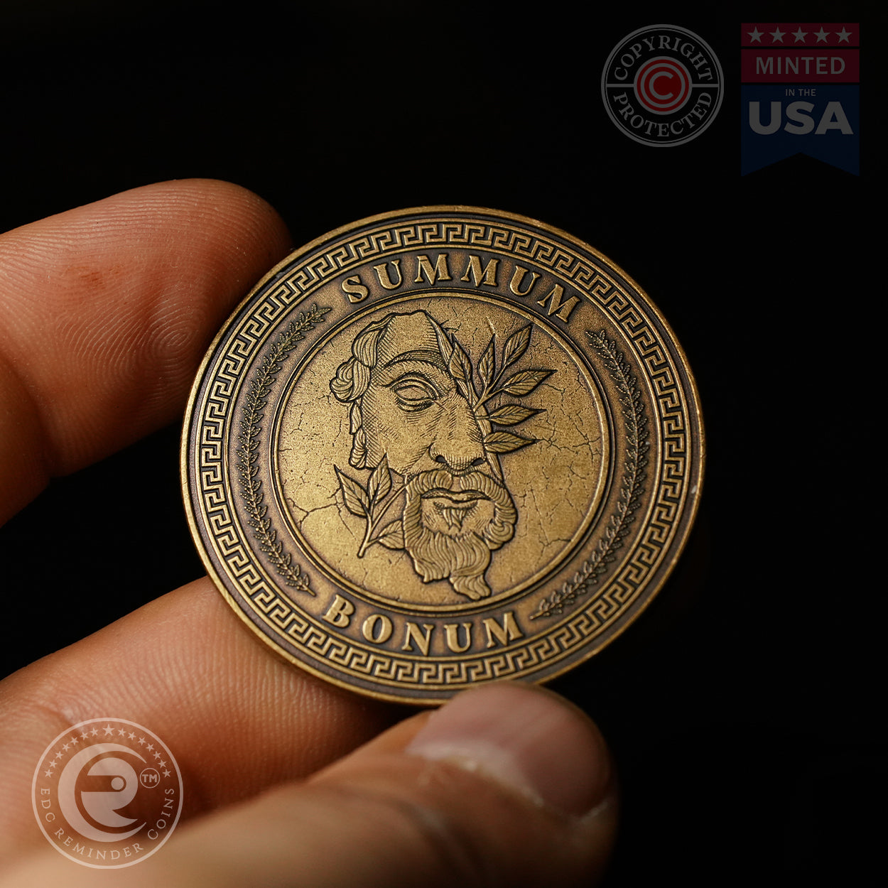 Stoic Virtues Coin