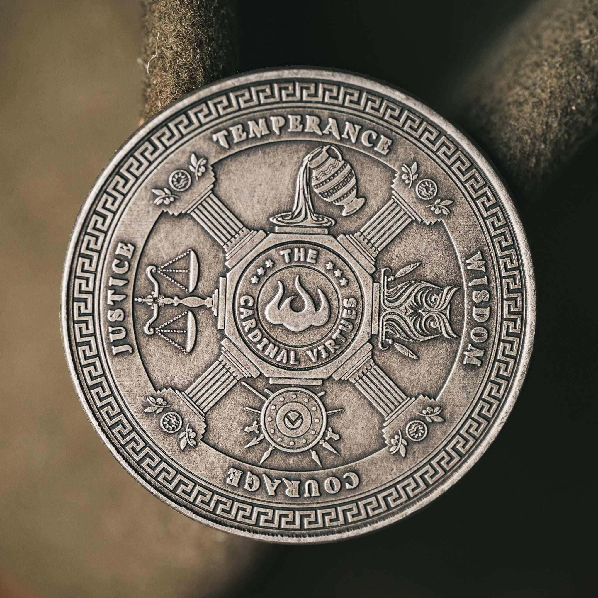 Stoic Virtues Coin