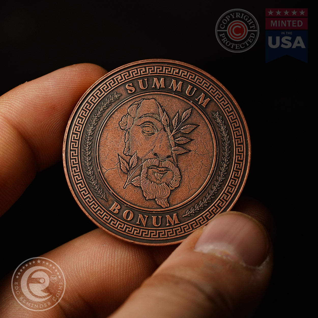 Stoic Virtues Coin