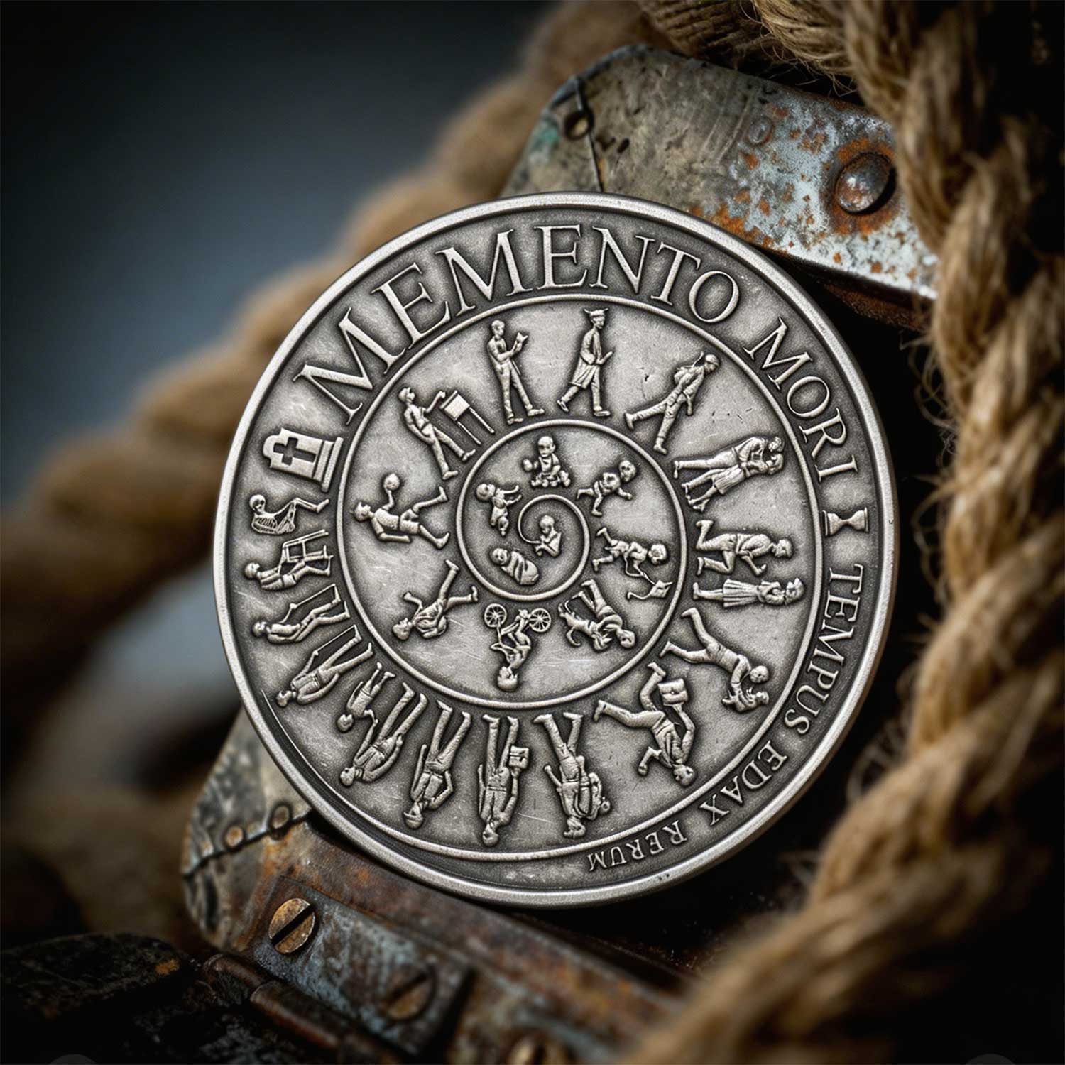 Life Spiral Coin