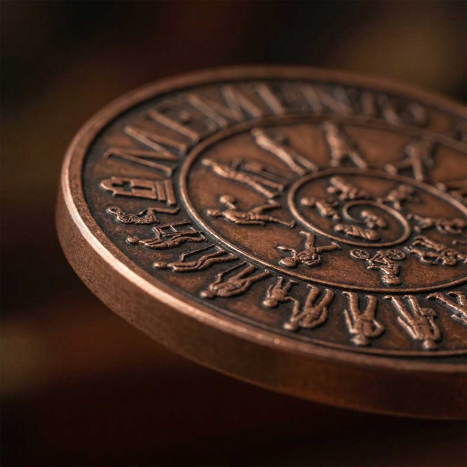 Life Spiral Coin