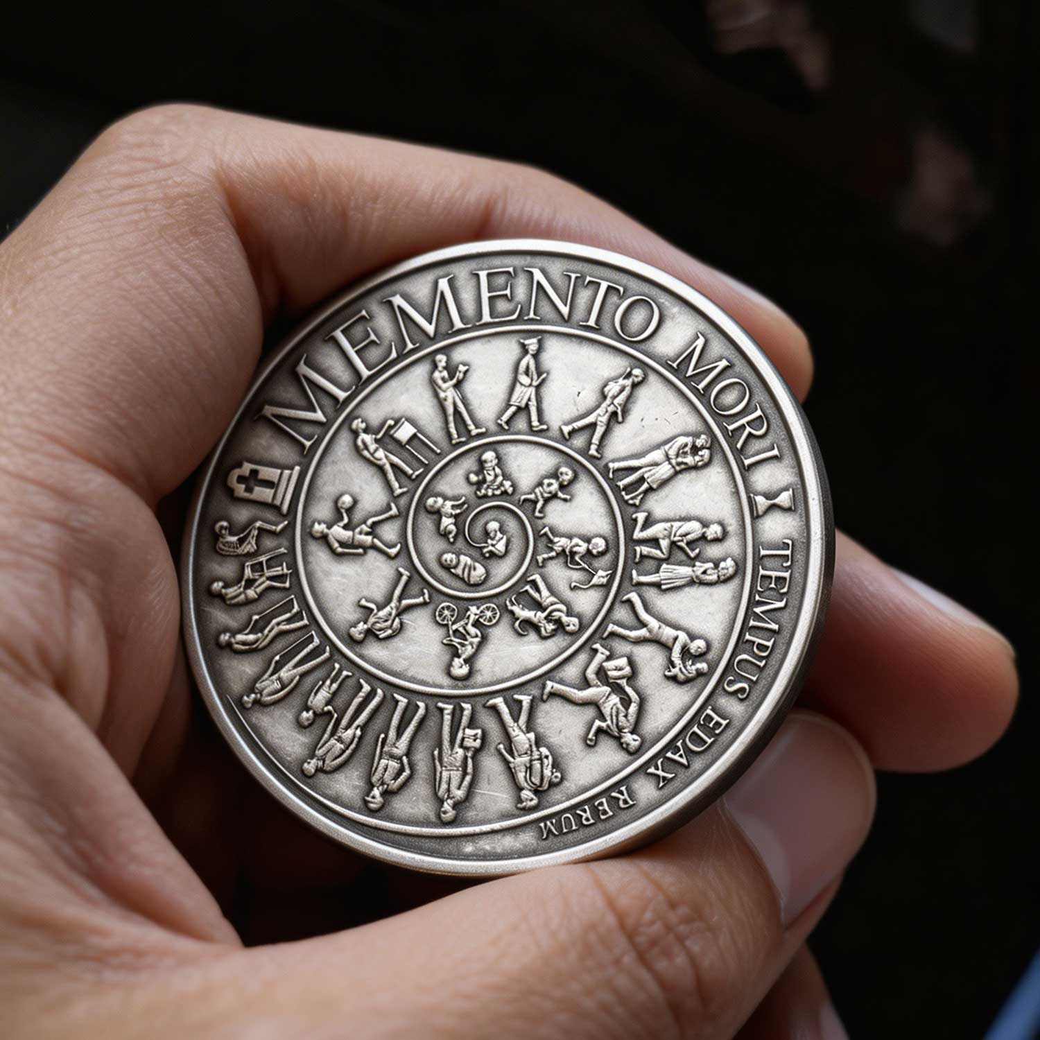 Life Spiral Coin