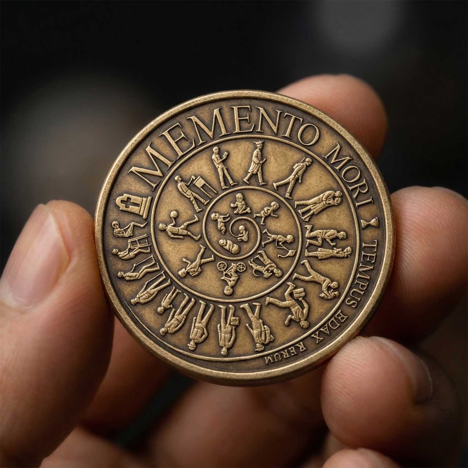 Life Spiral Coin