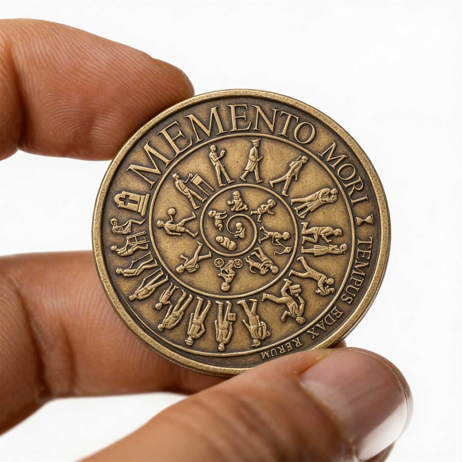 Life Spiral Coin