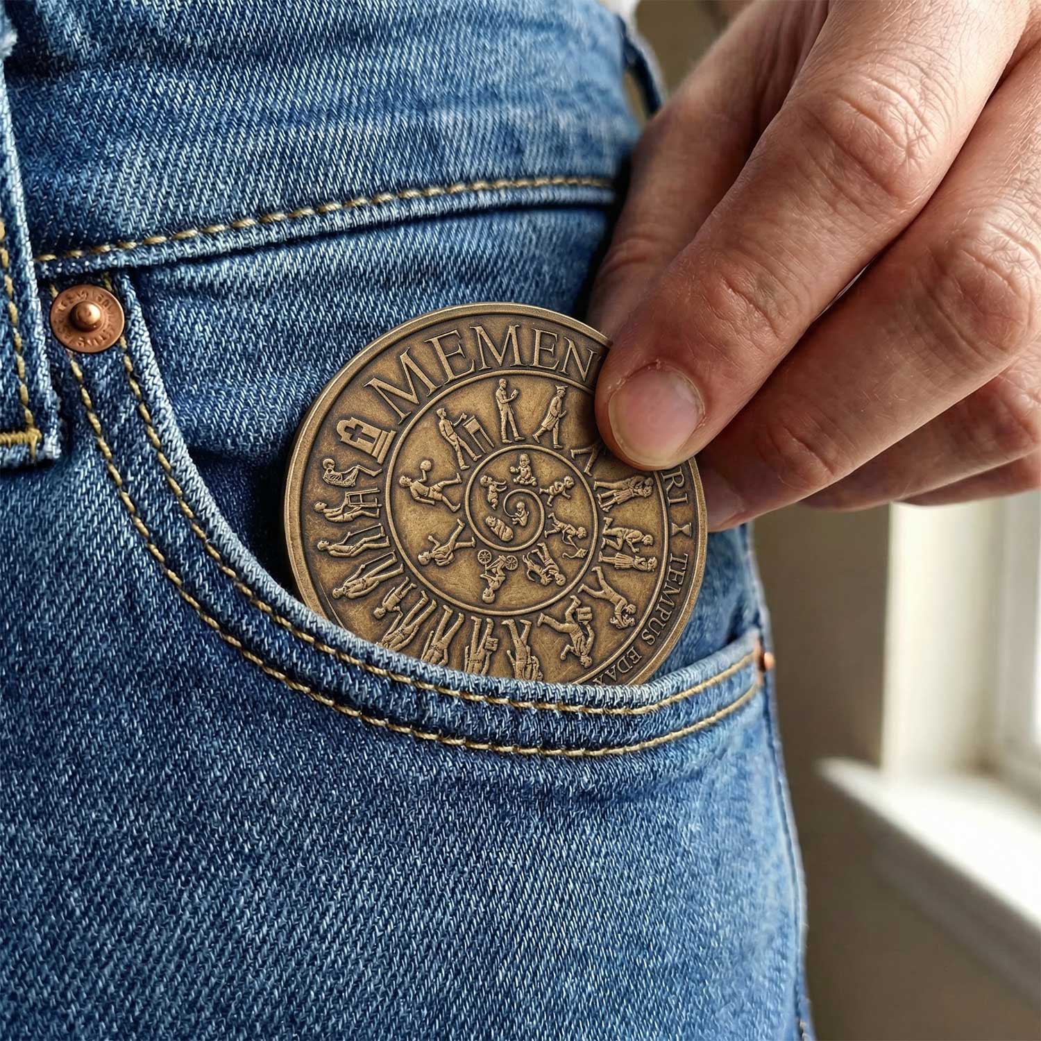 Life Spiral Coin