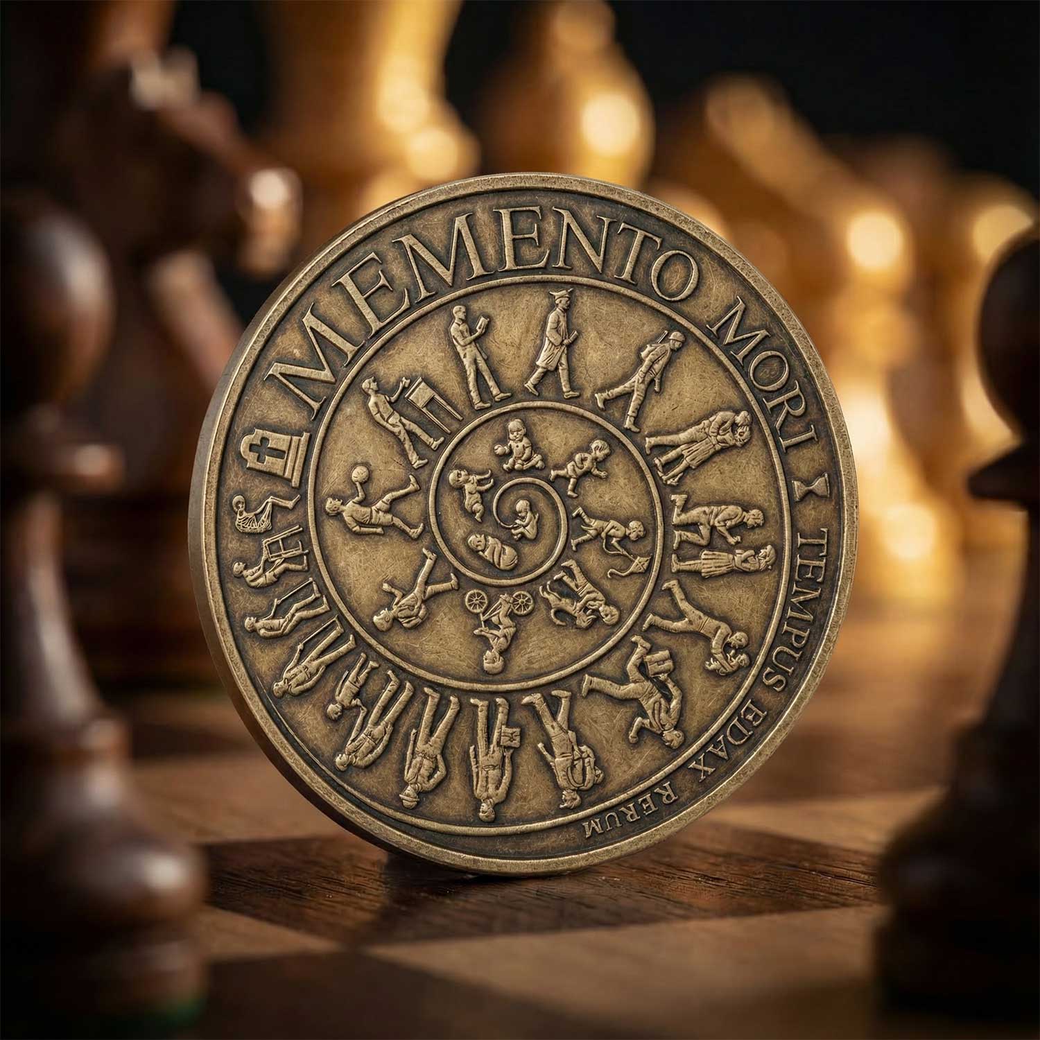 Life Spiral Coin