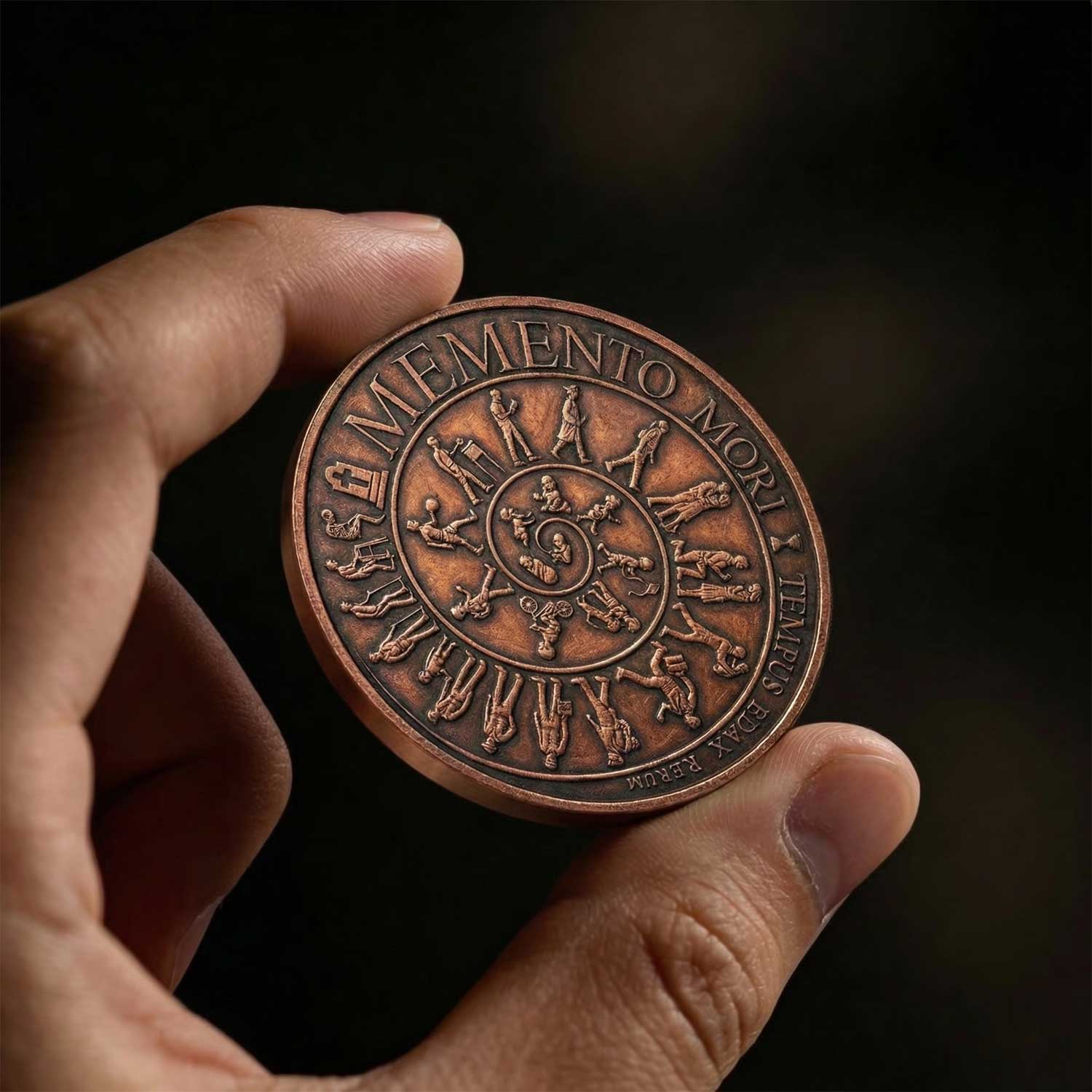 Life Spiral Coin