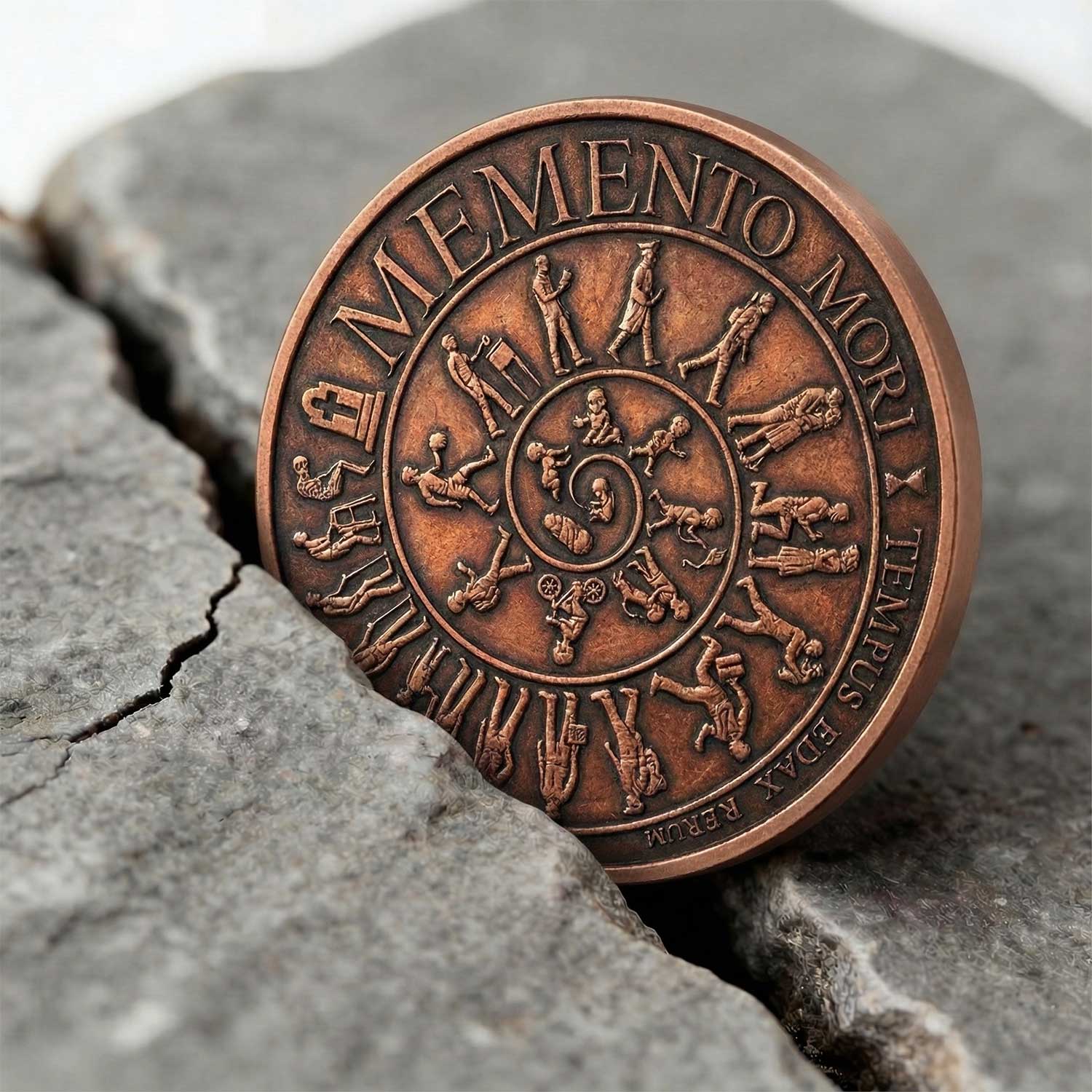 Life Spiral Coin